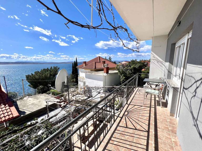 Holiday apartment mit Balkon und Meerblick in Crikvenica