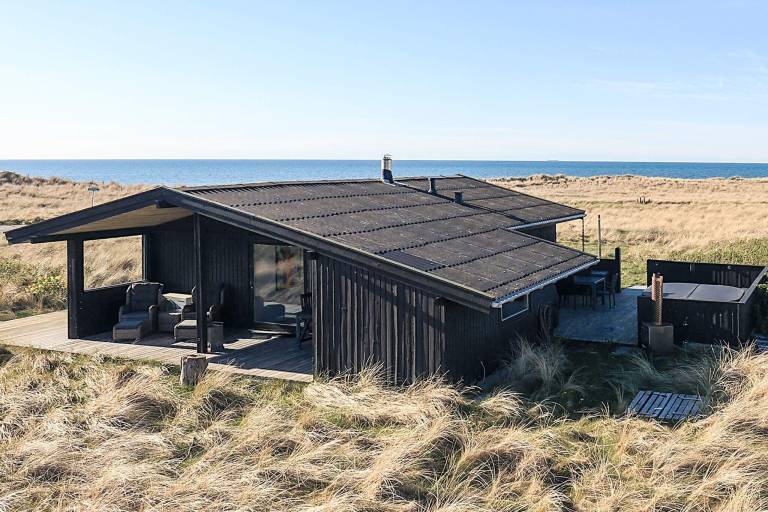 Ferienhaus mit Hund inLønstrup Nordseeküste Dänemark f&uuml;r max. 7 Personen