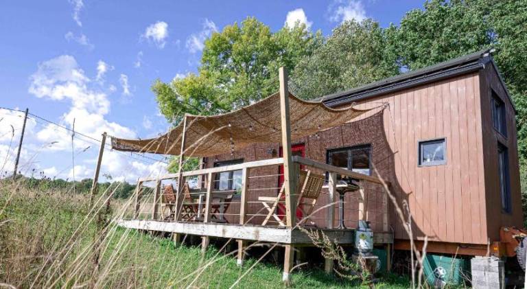 Tiny House Les Jours Heureux Sejour nature pres de Dinant et des Lacs de l Eau d Heure in Namur
