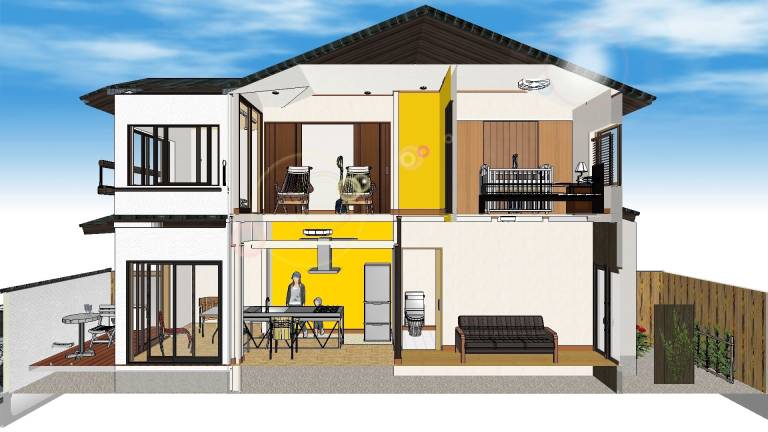 House  Mibuhigashifuchidacho