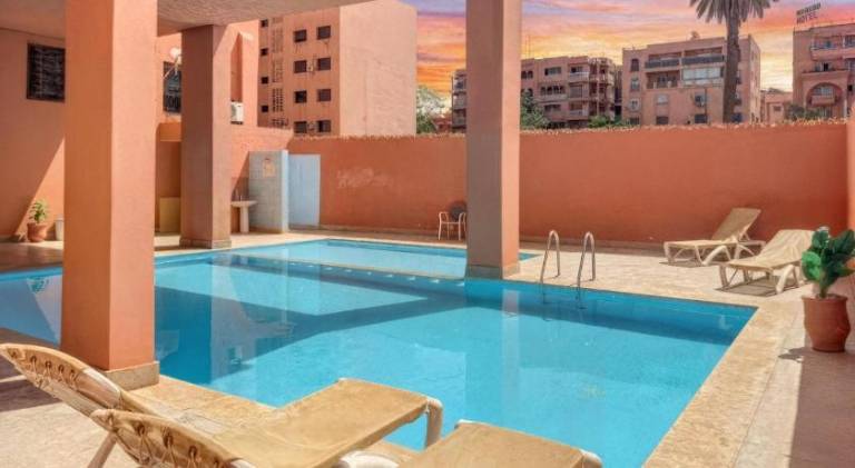 Elegant 2-Bedroom Duplex Downtown Private Terrace in Marrakech