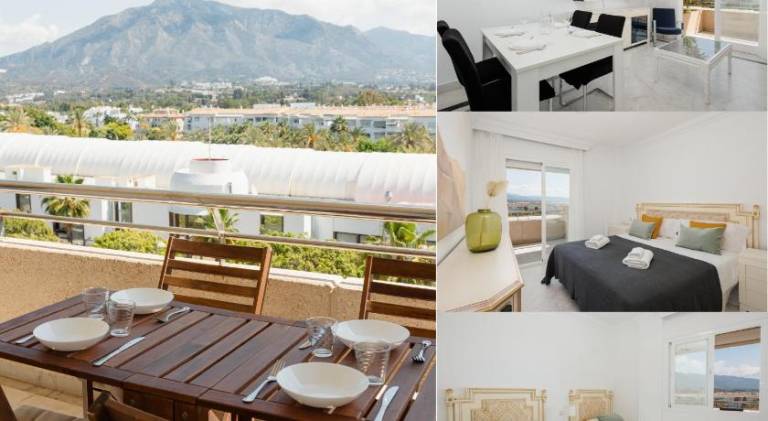 Holiday apartment with pool in Marbella