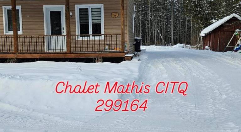 Chalet with 3 rooms for 6 persons in Saint-Raymond, QC