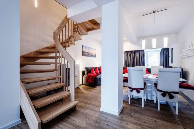 FeWo Seepferdchen: Geräumige 102 m² FeWo über 2 Etagen mit Terrasse & Meerblick — photo 5