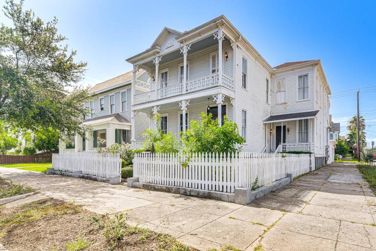Walk to Strand District: Historic Galveston Home in Galveston, TX