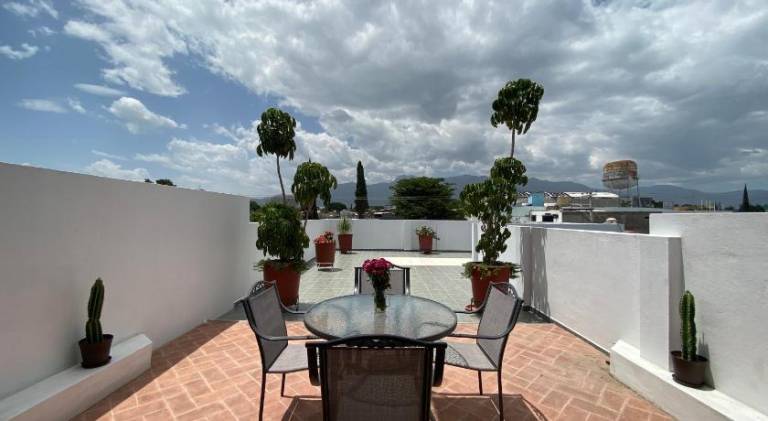 Rental apartment with patio in Oaxaca