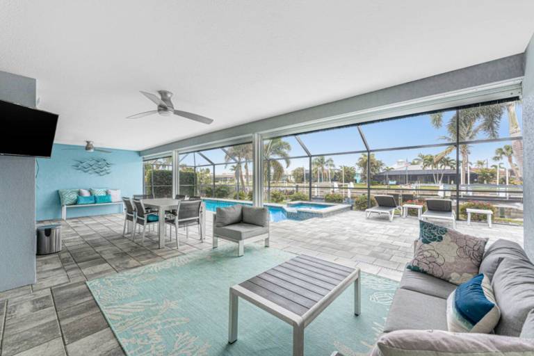Vacation home with yard & pool in Punta Gorda, FL