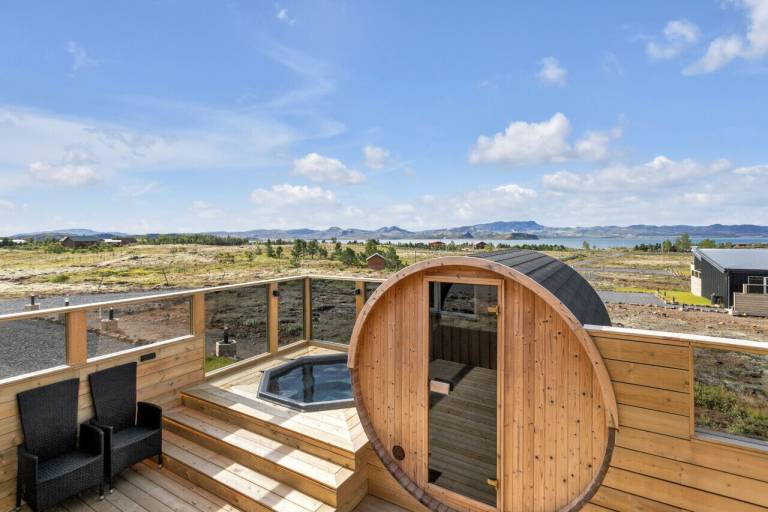 Hütte Veiðilundur