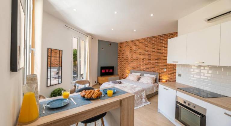 Rental apartment with 1 room for 2 persons in Roquebrune-Cap-Martin