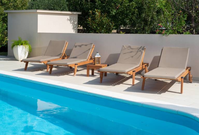 Child-friendly villa with private pool, yard & terrace | Mountain view | Pet-friendly in Trogir