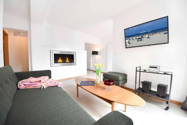 Haus Sonnenlauf Wohnung West - mit Sauna und Kamin in Heringsdorf