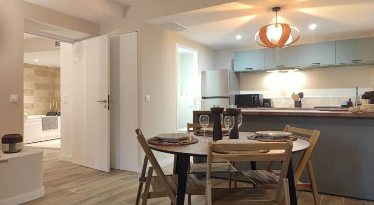 Instant Plaisirs - T2 60m2 avec Terrasse et Balneo privative — photo 3