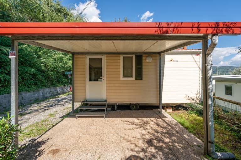 Mobile Home 'Camping Belsito Olib 504' with Shared Pool, Wi-Fi & Air Conditioning — photo 2