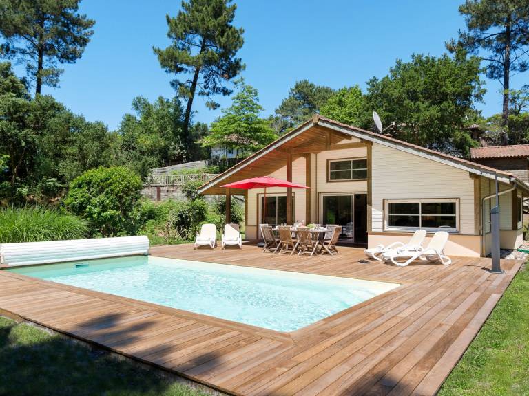Ferienhaus in Moliets-et-Maa, Plage de Moliets f&uuml;r max. 10 Personen am Atlantik