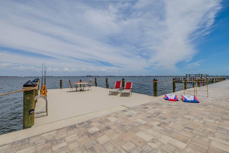 Coastal 3BR Gem w Waterfront Views & Private Pool