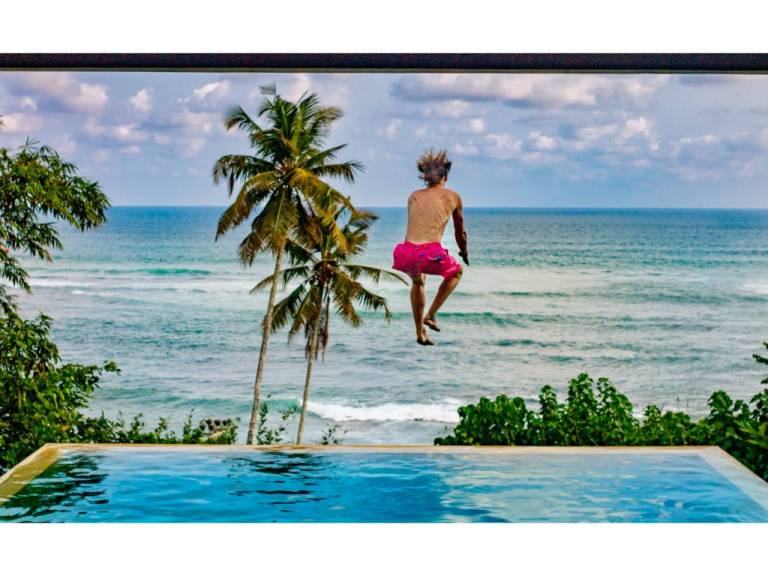 Celadon House ocean views chef on the beach