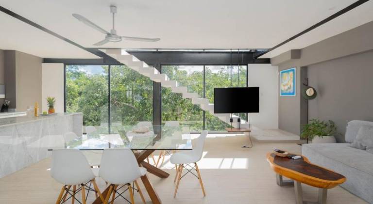 Ample rental apartment with pool | Pets are welcome in Tulum