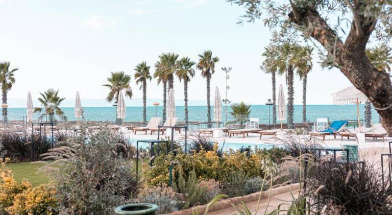 Valerio Resort beach club in Andria