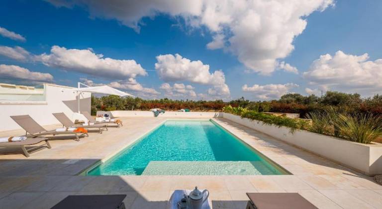 Villa with pool in Melissa