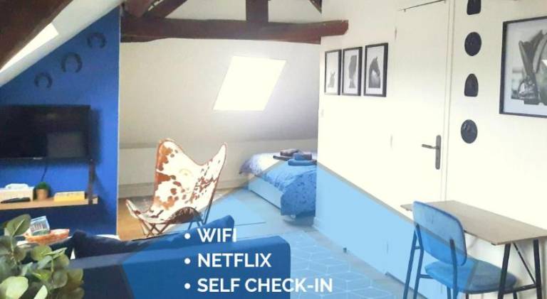 Holiday apartment | Suitable for remote work in Compiègne