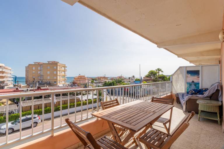 Holiday Apartment "Apartamento El Cid" with Sea View, Pool, Garden & Terrace in Denia