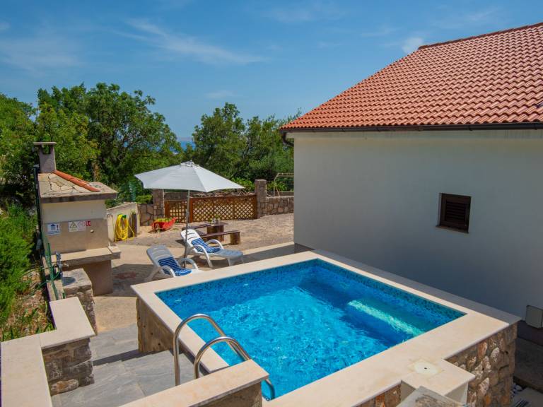 Ferienwohnung in Cesarica , Kroatien für max. 4 Personen