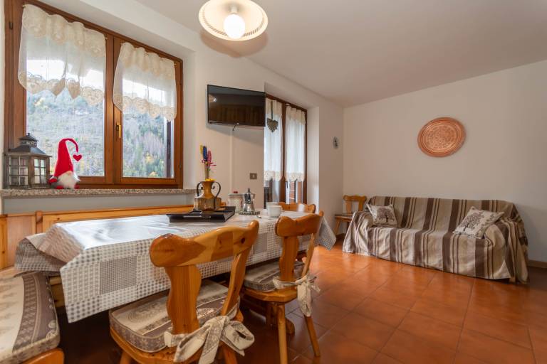 Rental apartment with 2 rooms for 6 persons in Rocca Pietore