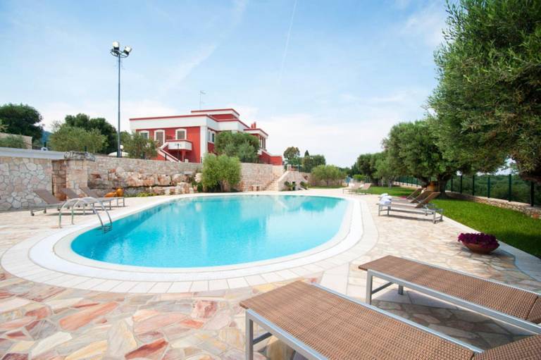 Pleasant vacation home with pool, garden & terrace | Pets allowed in Fasano