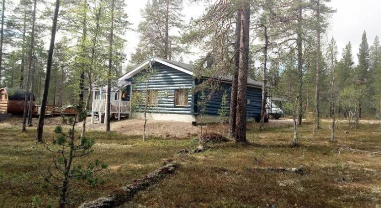 Chalet with barbecue, garden & terrace in Sodankyla
