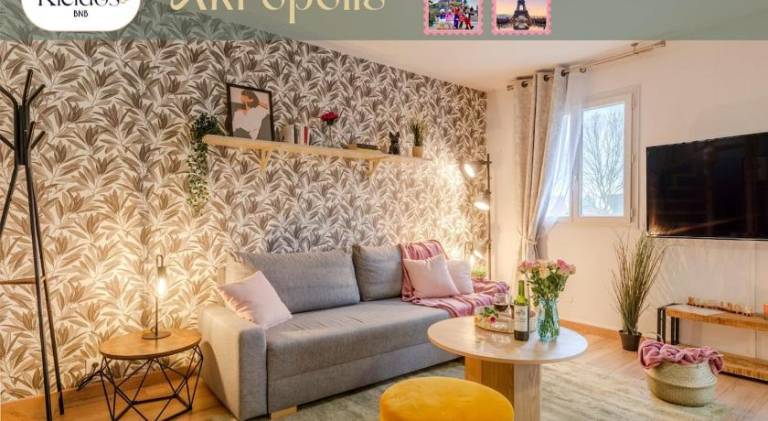Rental apartment with 2 rooms for 6 persons in Meaux