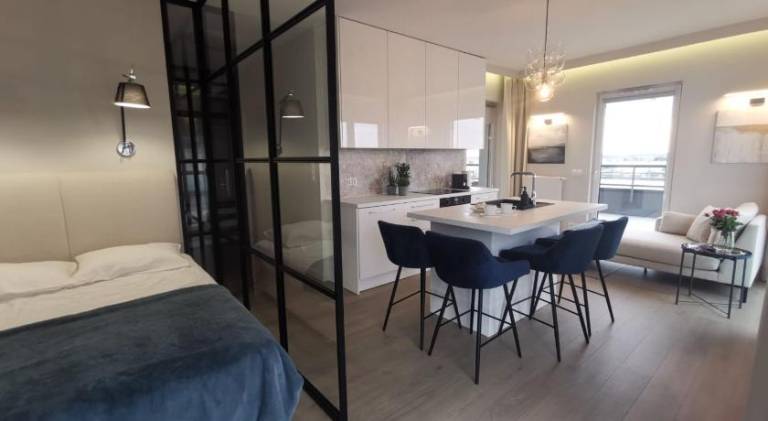 Holiday apartment with terrace in Wroclaw
