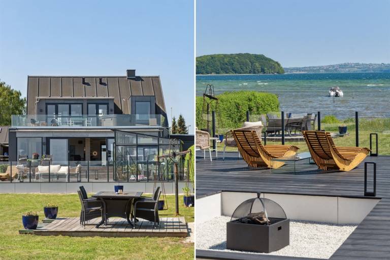 Ferienhaus in Løgten, Skæring Strand f&uuml;r max. 8 Personen