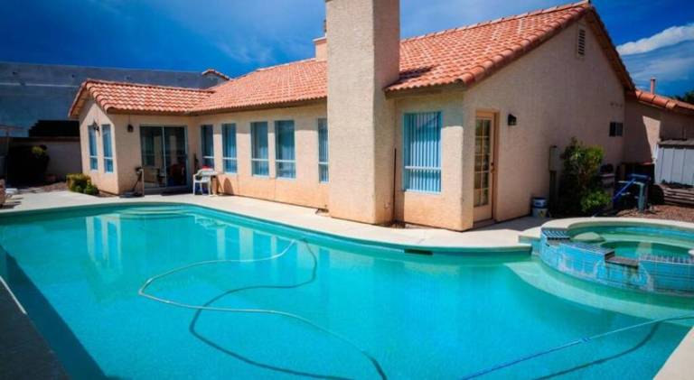 Vacation home with pool & jacuzzi in North Las Vegas, NV