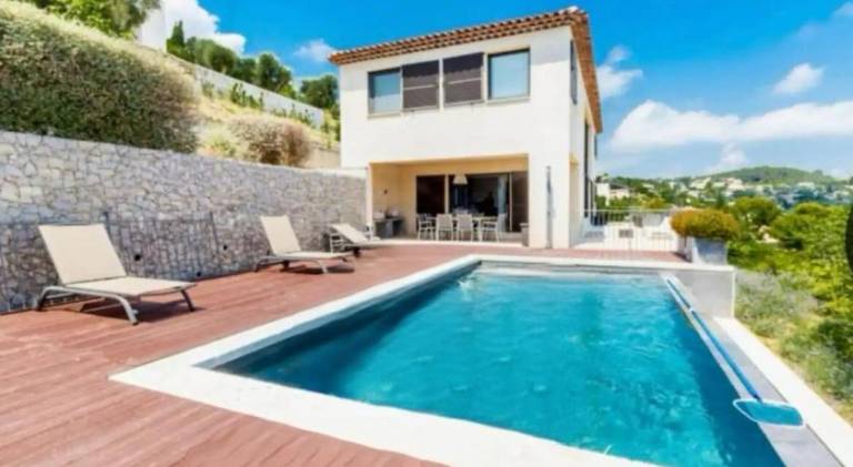 Villa Helios - Panoramic Sea and City view - AC - Swimming pool - Luxury in Valbonne