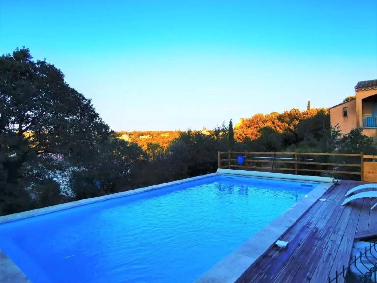 Pleasant vacation home with yard, patio & private pool | Nature view | Pets allowed — photo 4
