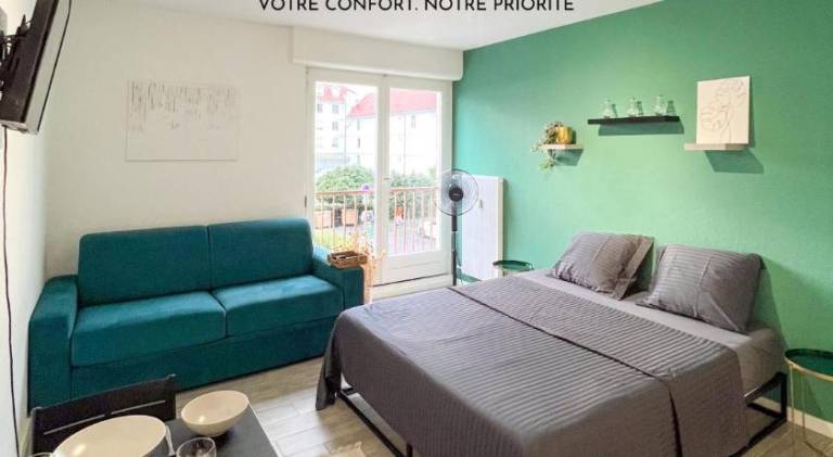 Apartment with 1 room for 2 persons in Mulhouse
