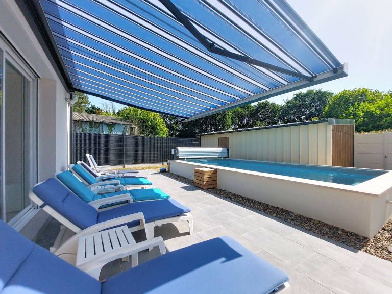 Ferienhaus in Bénesse-Maremne, Atlantikküste Frankreich f&uuml;r max. 4 Personen am Atlantik