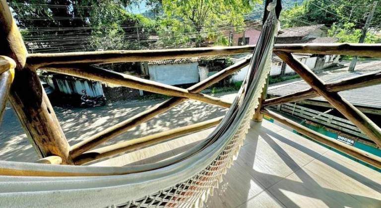 Holiday apartment with patio in Ubatuba