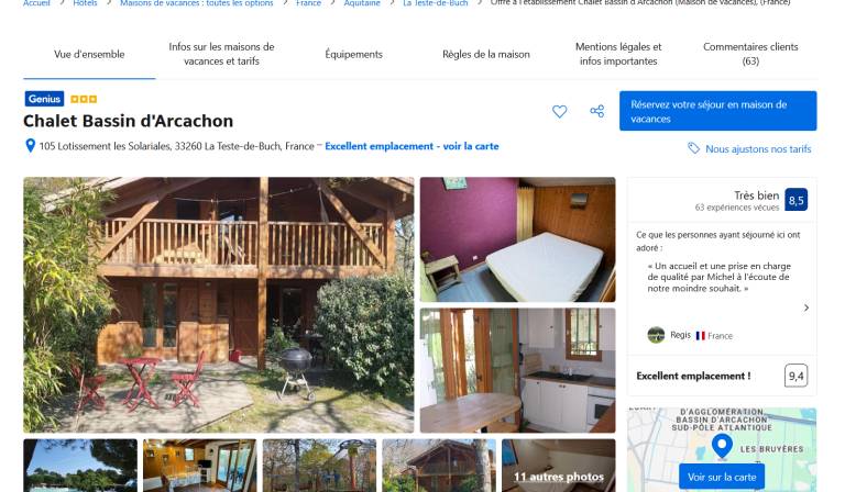 Chalet with BBQ, pool & garden | Garden view — photo 5