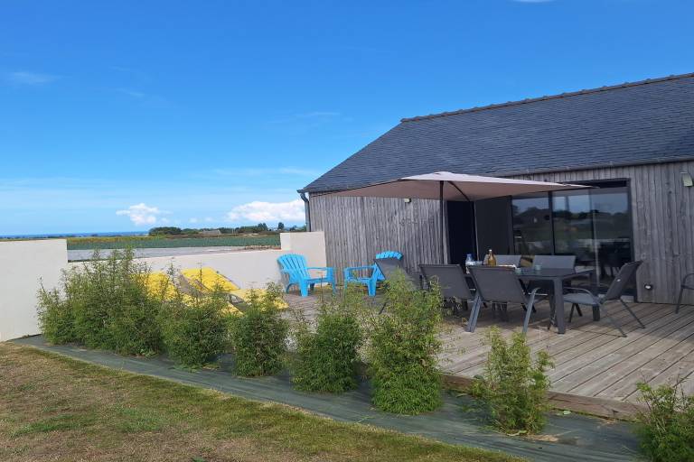 Ferienhaus in Cléder, Plouescat f&uuml;r max. 6 Personen am Atlantik