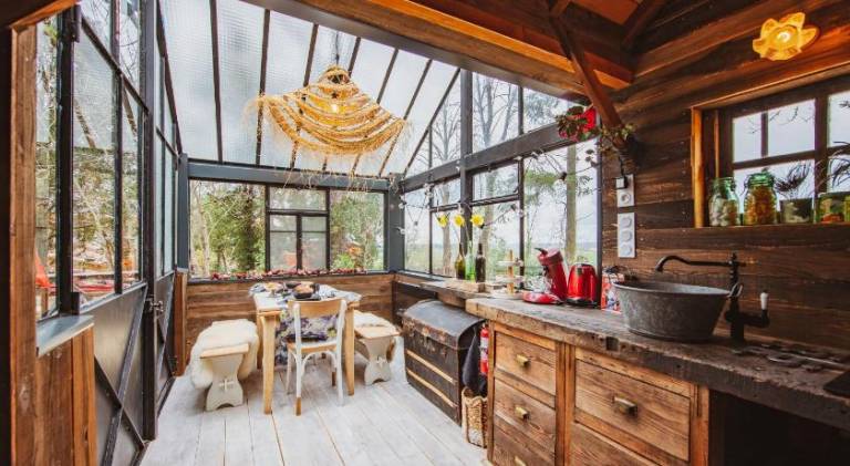 Cabane ForRest Glace, pres de Lyon et Clermont in Roanne