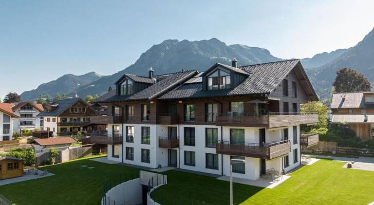 Apartment with garden & terrace in Oberstdorf