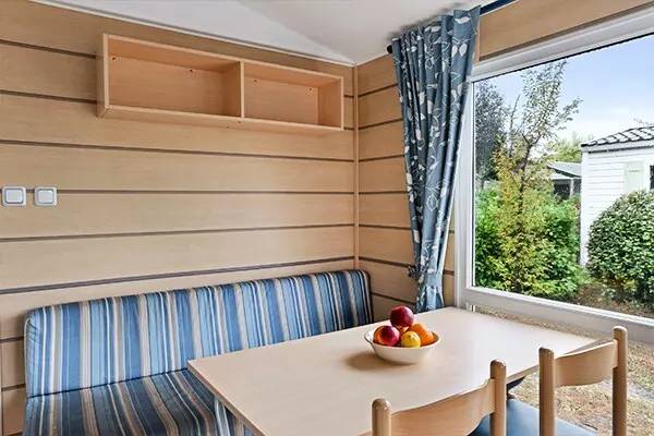 Campsite Les Vignes - Mobile home Classic 2 bdr. 4 pers. Small Decking — photo 3