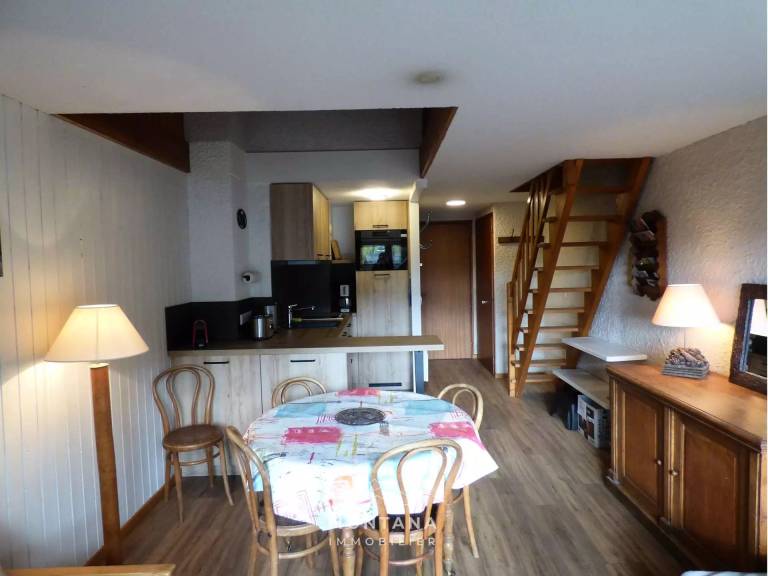 Apartment with yard in Le Grand-Bornand