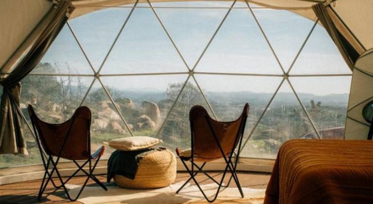 A Cozy Fireside Glamping Escape with Ridge Views — photo 3