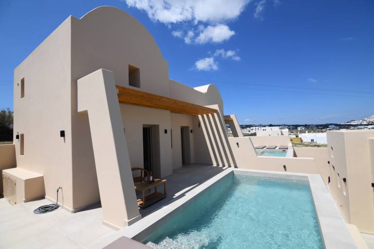 Santorini Villa Sleeps 4 Pool Parking