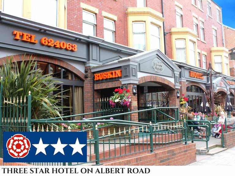 The Ruskin Hotel in Blackpool
