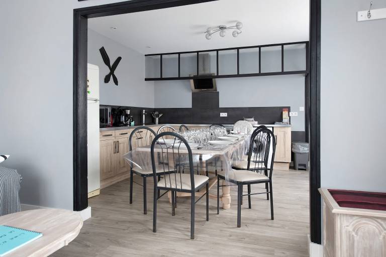 Ferienhaus mit Hund inBréhal, Normandie  f&uuml;r max. 8 Personen