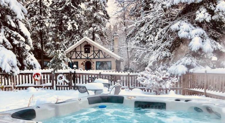 Chalet with yard, barbeque & jacuzzi | Pet-friendly — photo 5