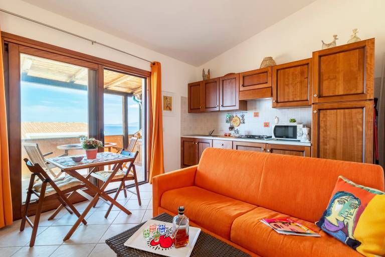 Holiday apartment | Sea view | Next to the beach | Dogs allowed in Castelsardo